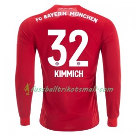 Fußballtrikots FC Bayern München Joshua Kimmich 32 2019-2020 Langarm Heimtrikotsatz kaufen